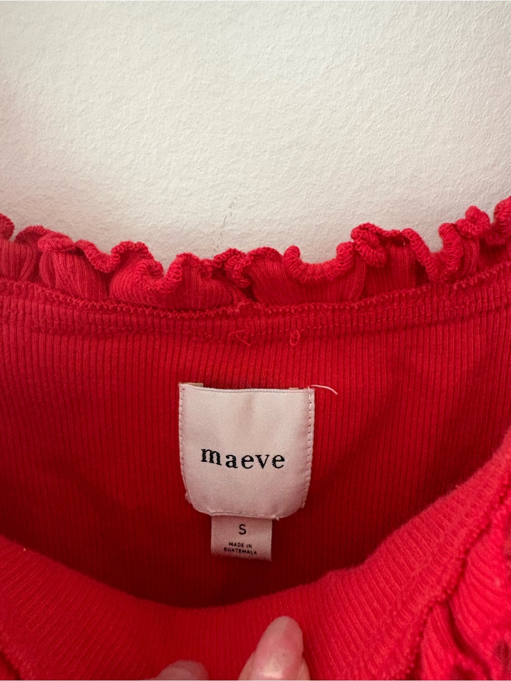 Maeve Ruffled Cami Top Small - Picture 4 of 5